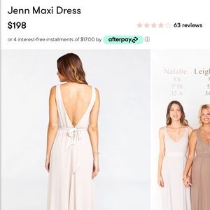 Mumu bridesmaid dress in color SHOW ME THE RING CRISP chiffon.